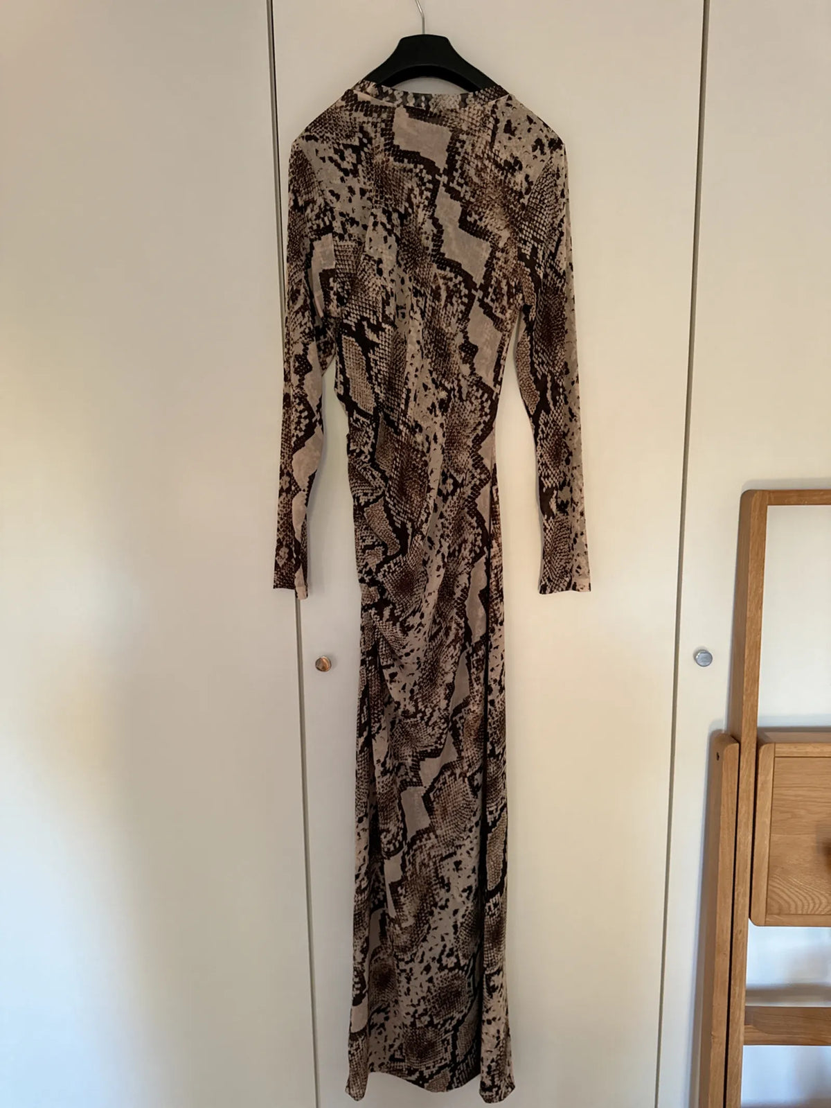 Stella Mccartney For H&M Med Ormskinnstryck-klänning NWOT