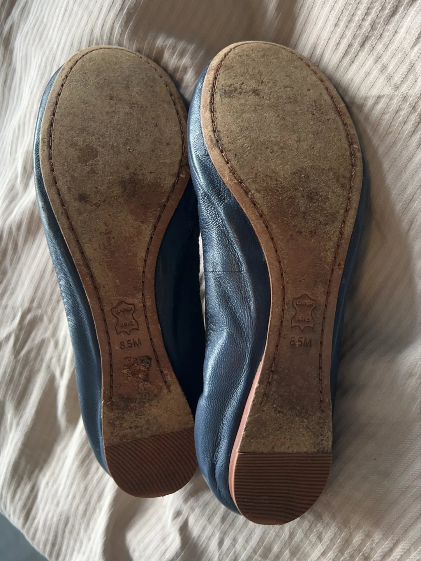 Tory Burch-skinnballerinaskor