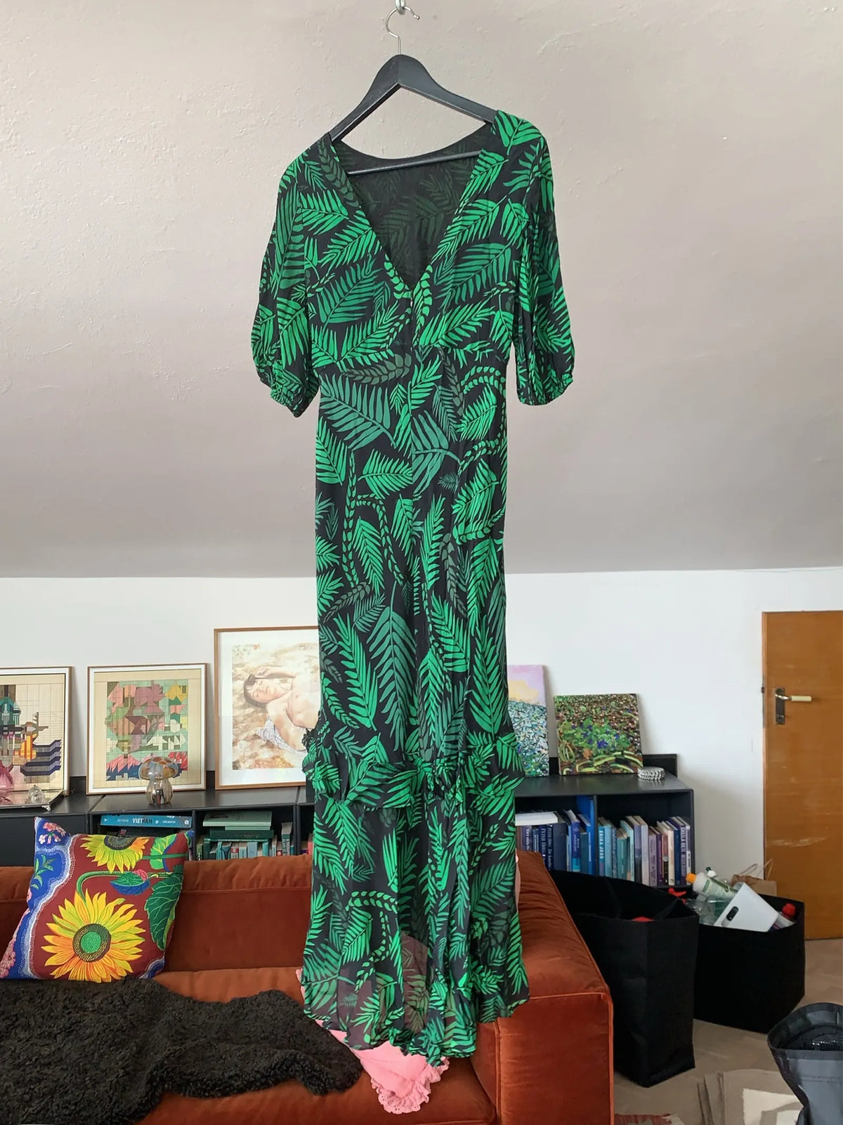 Rixo Cheryl , Cuba Palm Dress