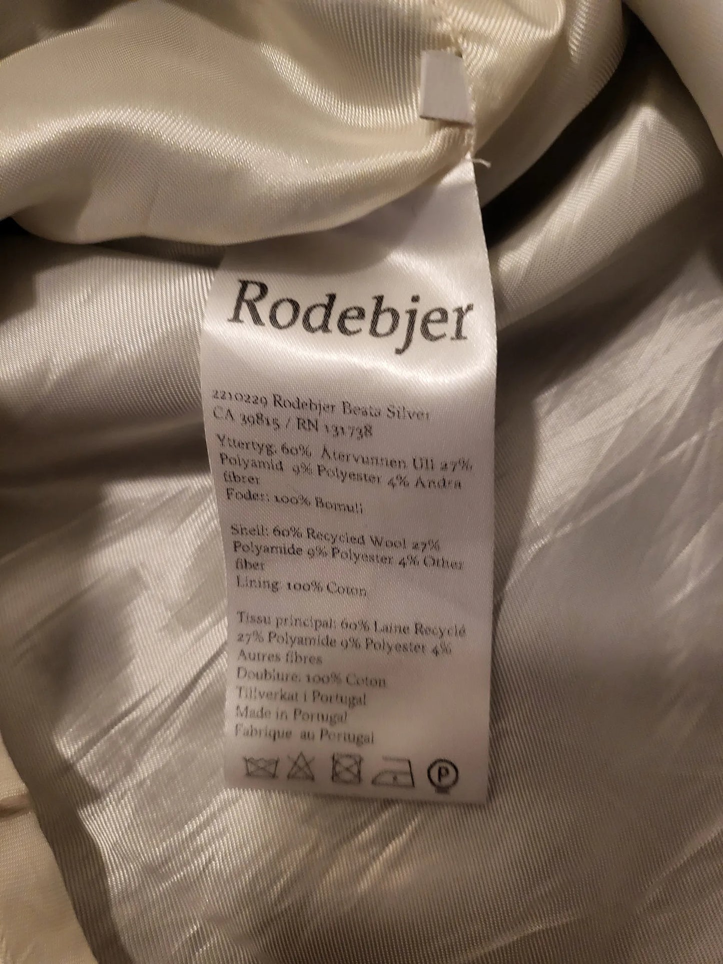 Rodebjer Beata Silver-kjol