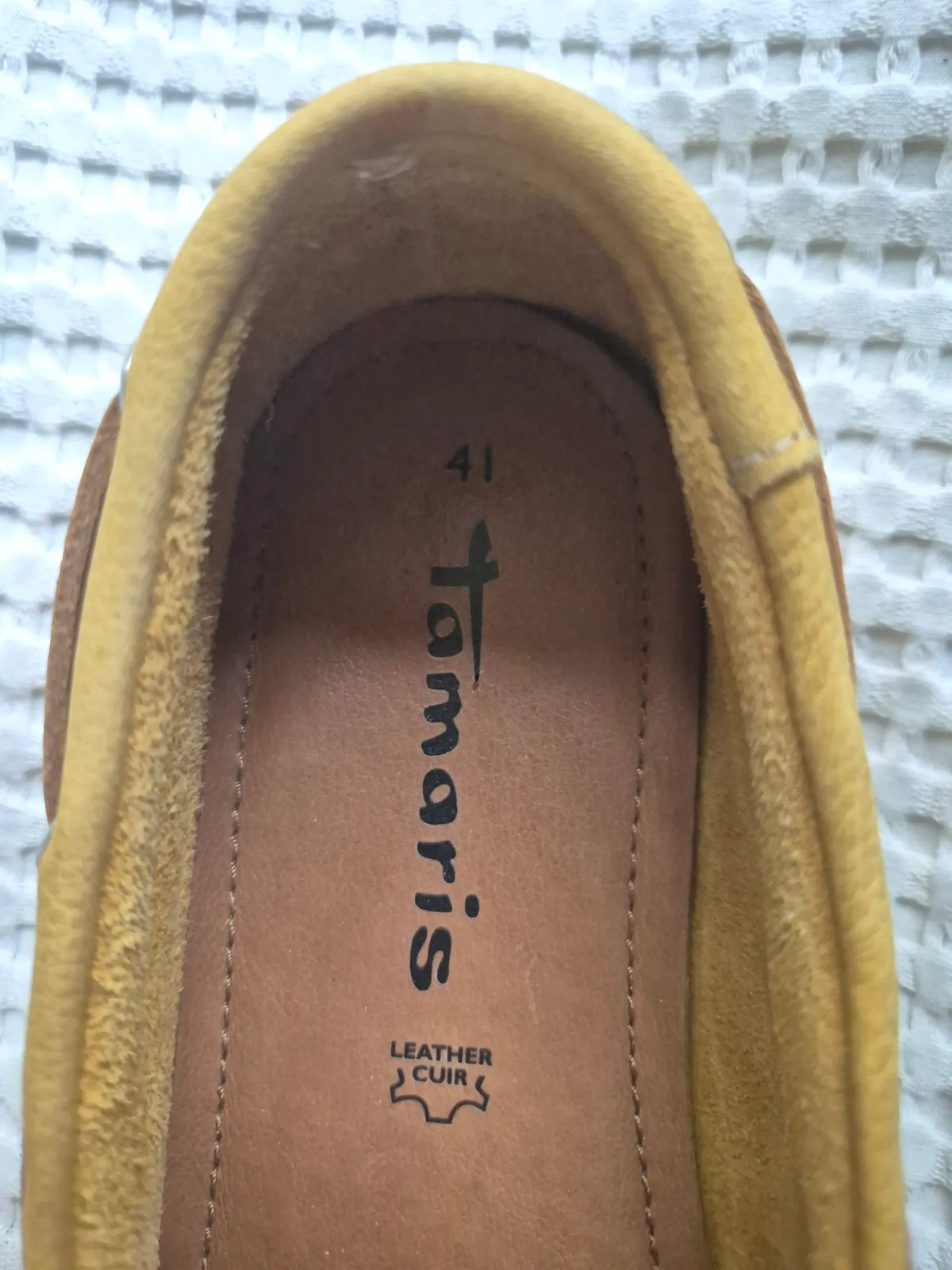 Tamaris Moccasin Saffron-skinnloafers