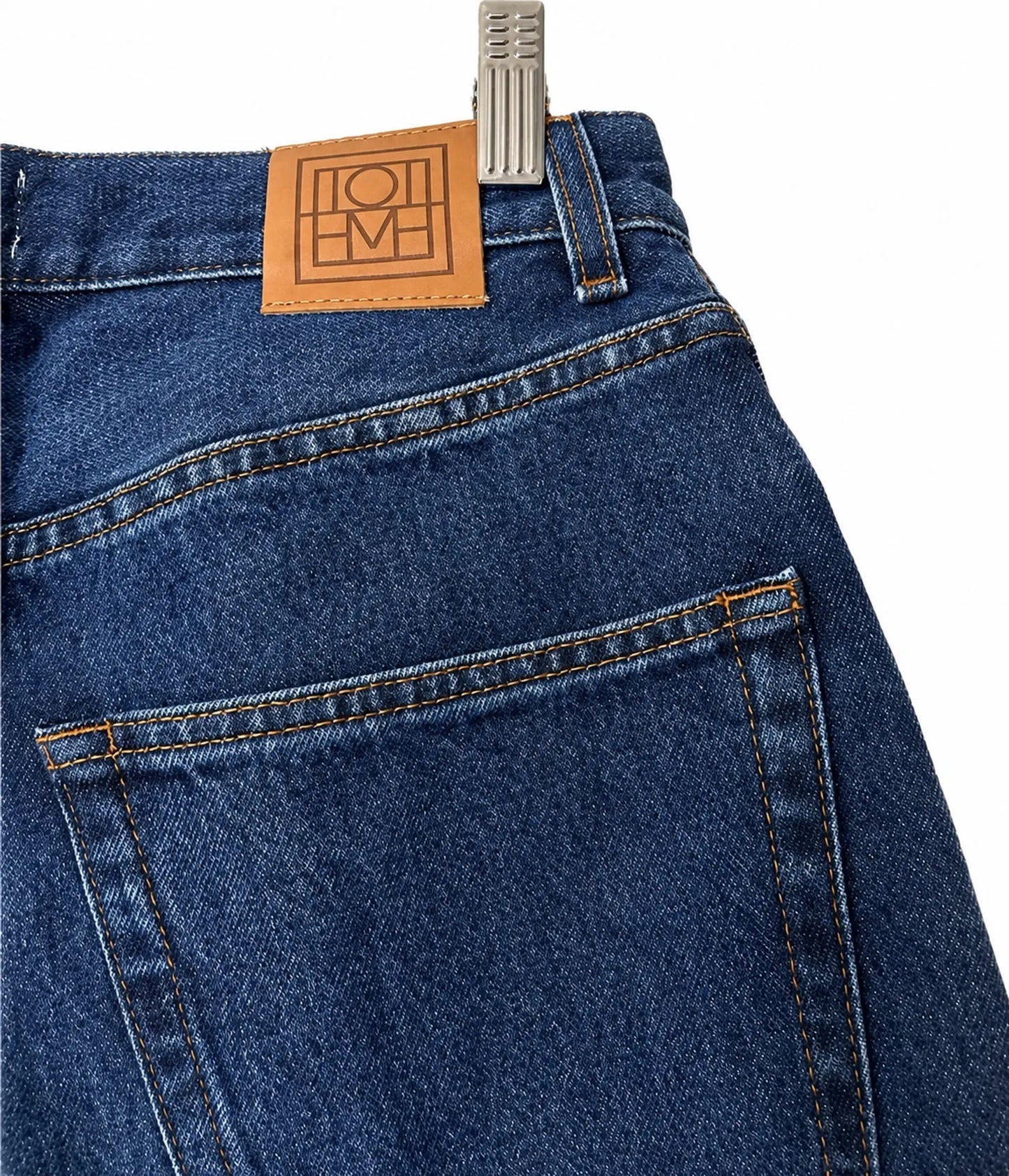 Toteme Tapered Leg Denim Dark Blu-jeans NWT