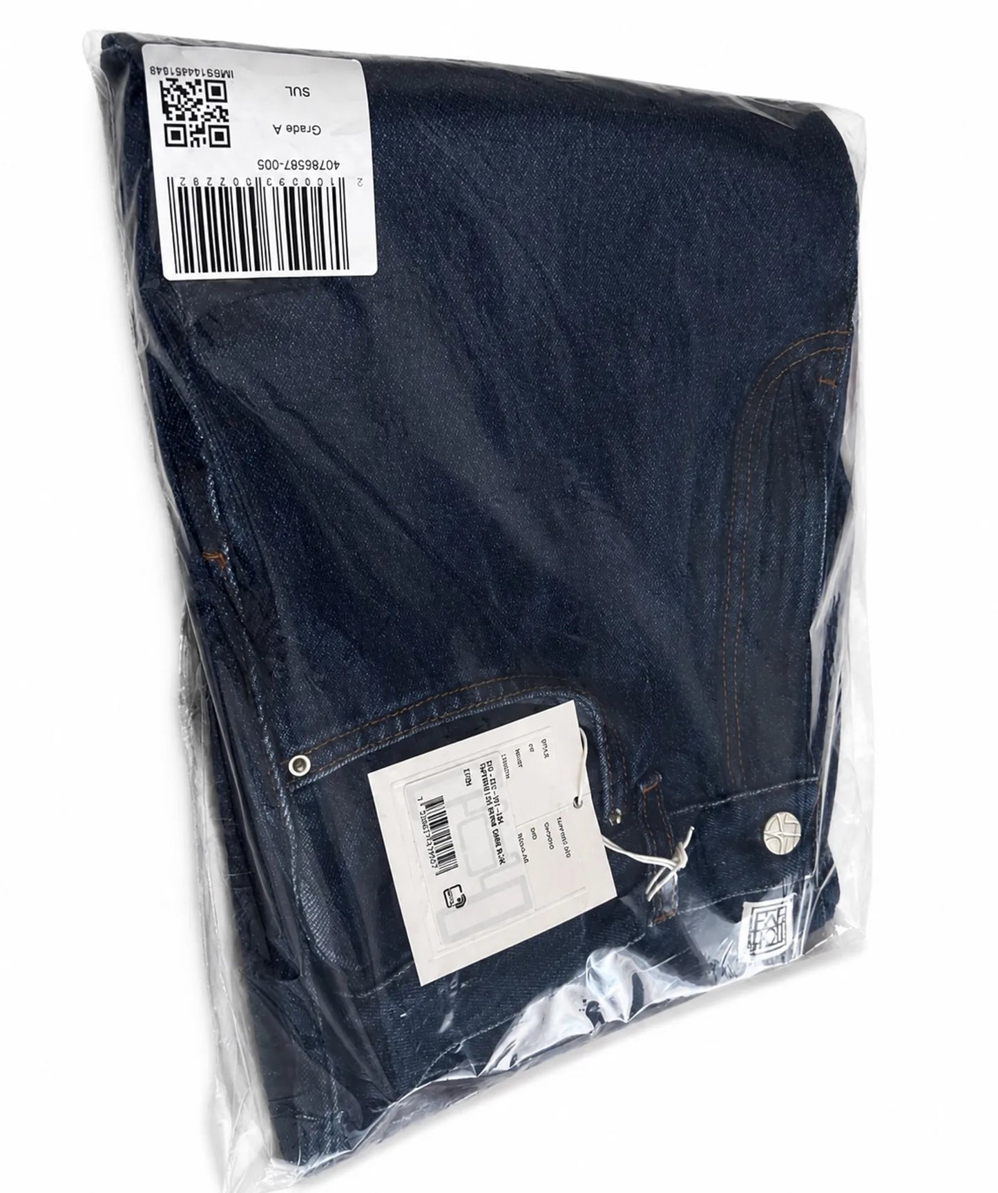 Toteme Tapered Leg Denim Dark Blu-jeans NWT