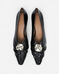 Flattered Tamara Black Heels
