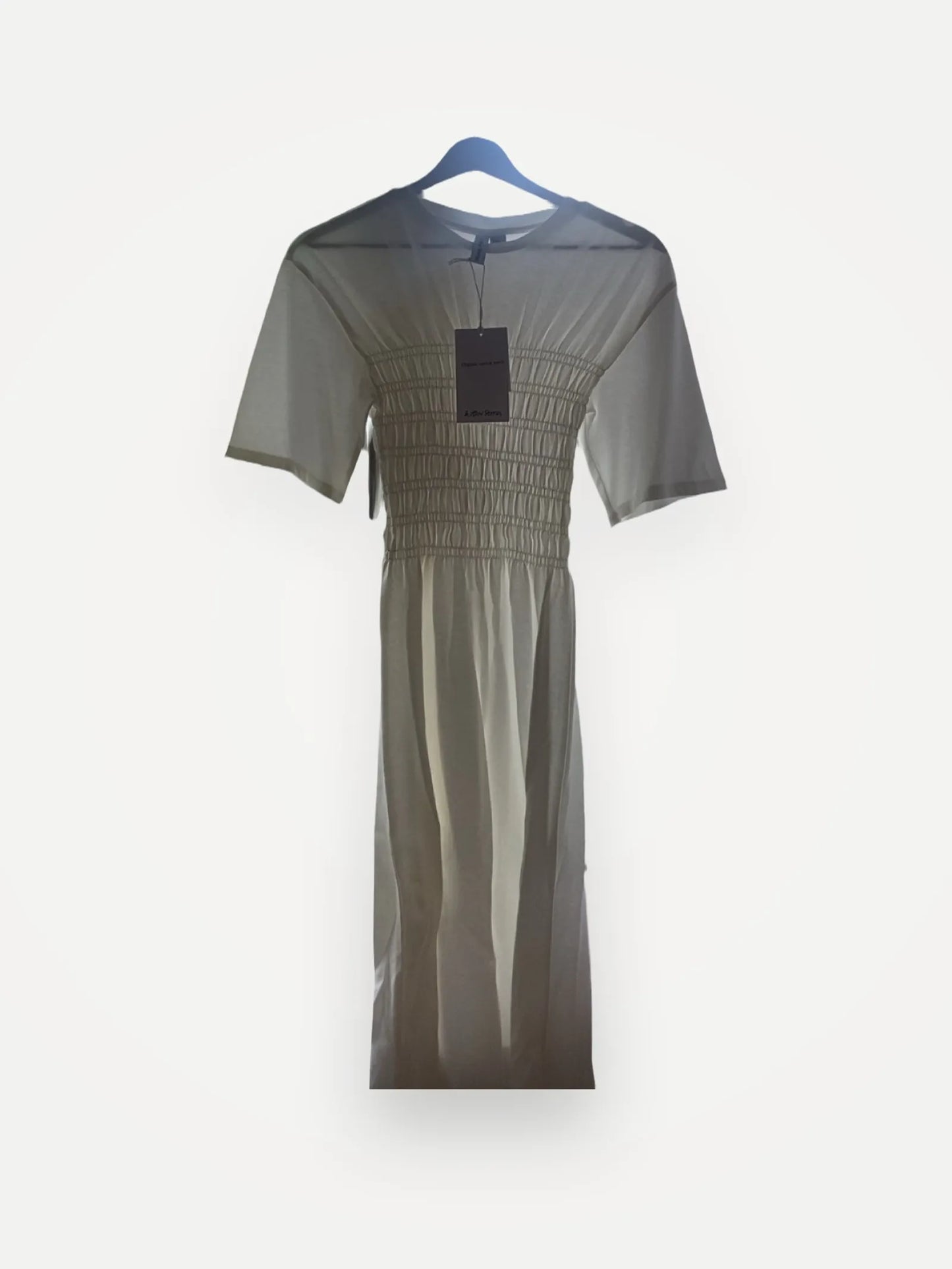 & Other Stories Other Stories Smockad Vit Xs Dress