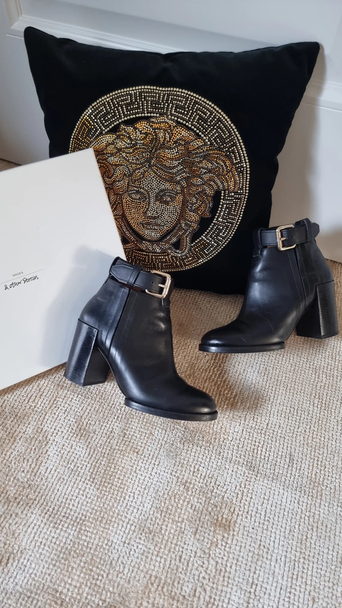 & Other Stories Colour 09- 101 Black, Size : 38, O/n 455021-6295-skinnboots