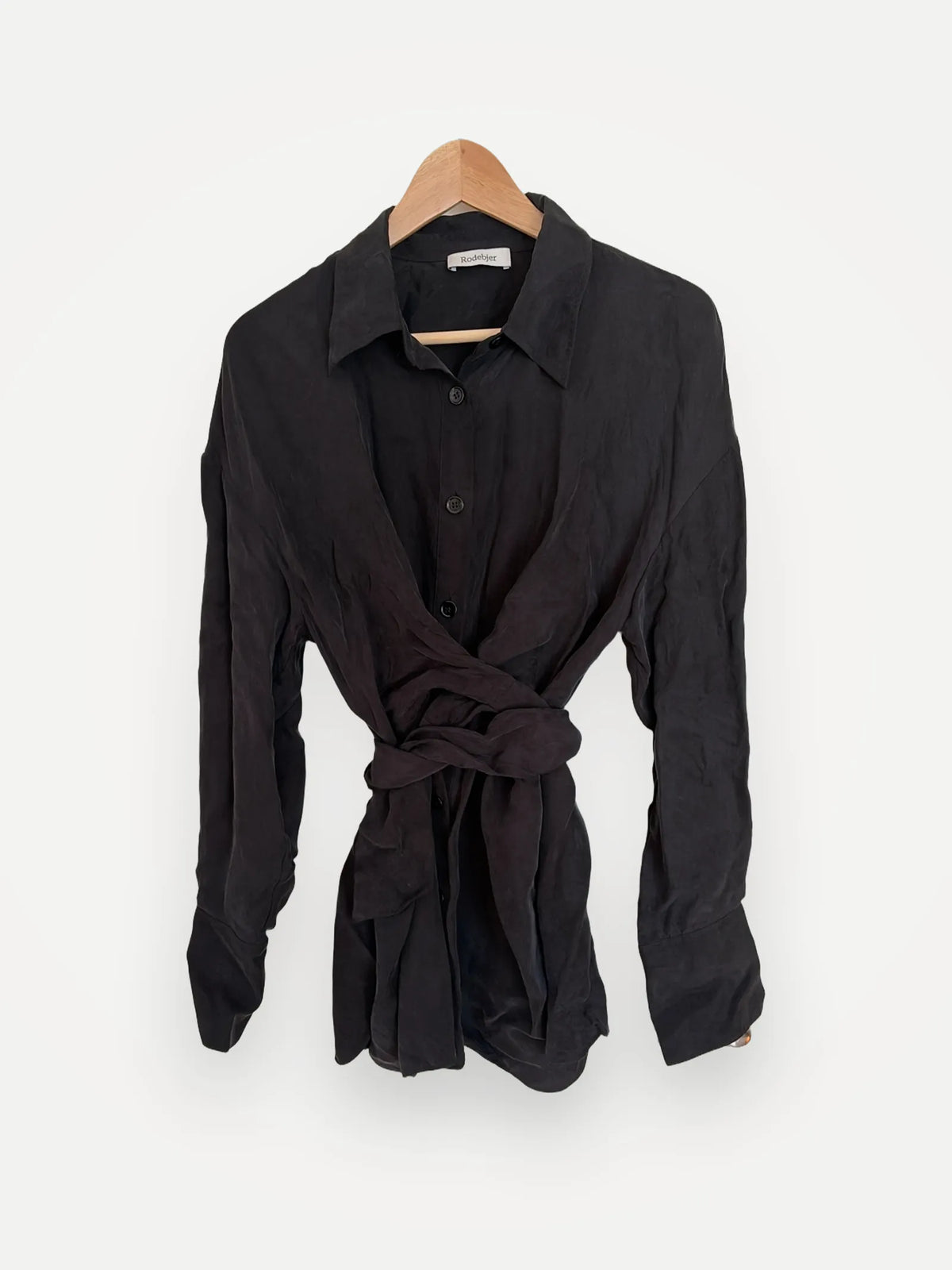 Rodebjer Almond Peach Twill-blus