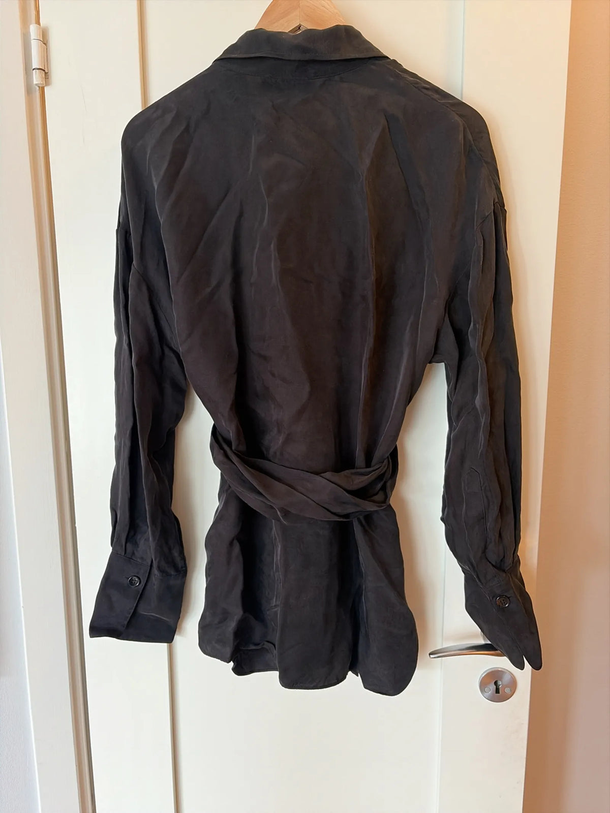 Rodebjer Almond Peach Twill-blus