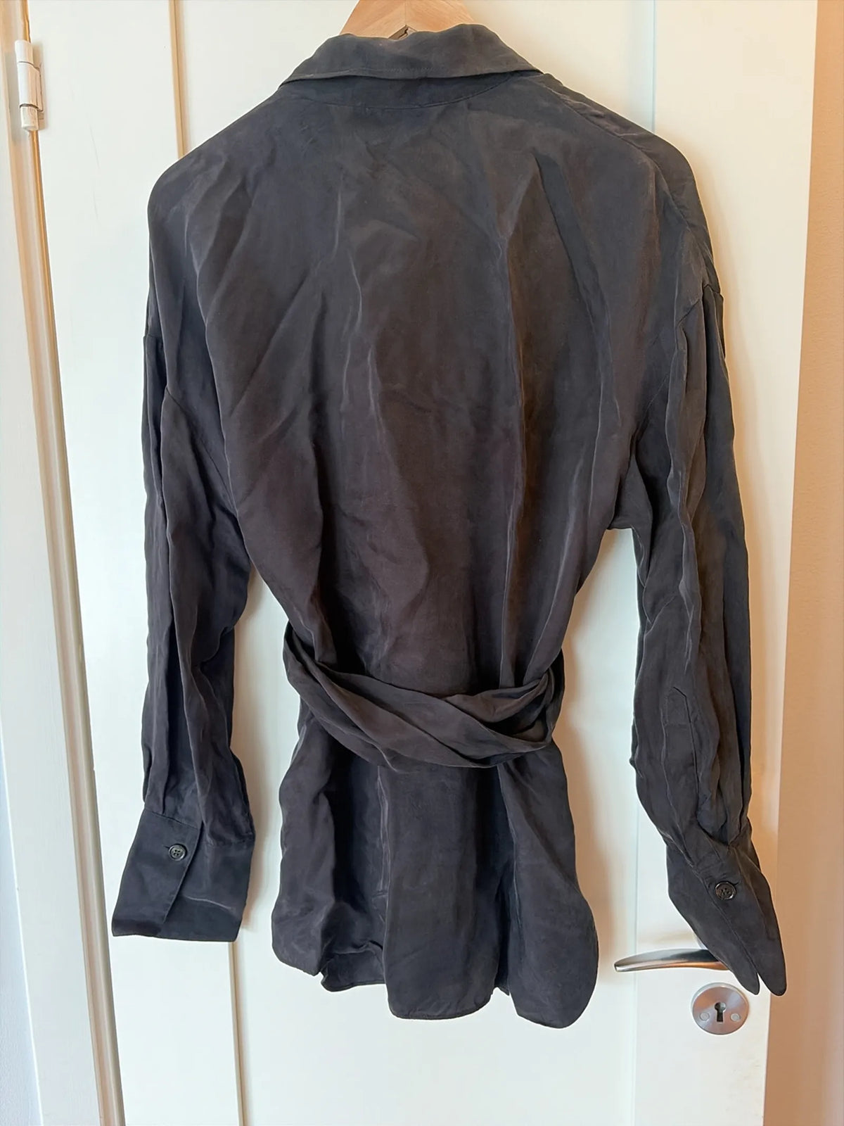 Rodebjer Almond Peach Twill-blus