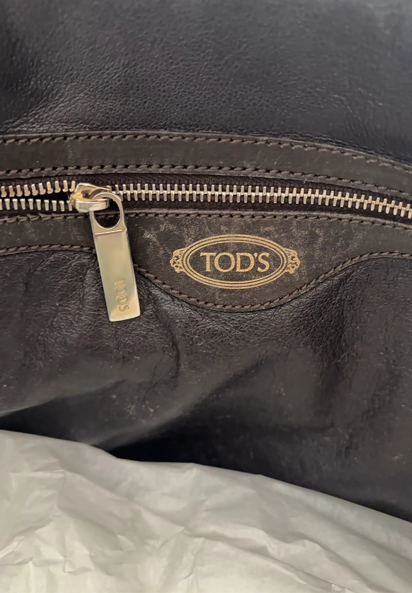 Tod's-skinnhandväska