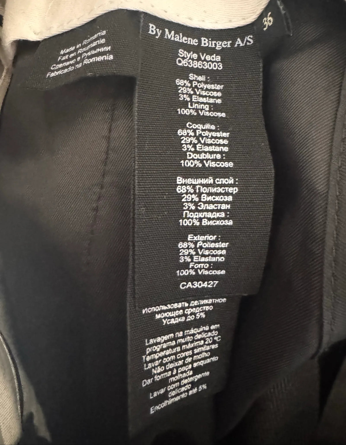 By Malene Birger Suit Trousers