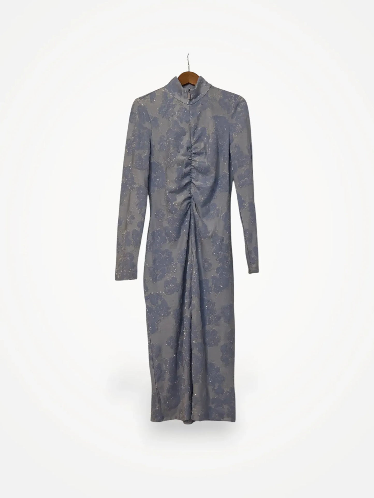 Stine Goya Freya Floral Relief Jersey Dress
