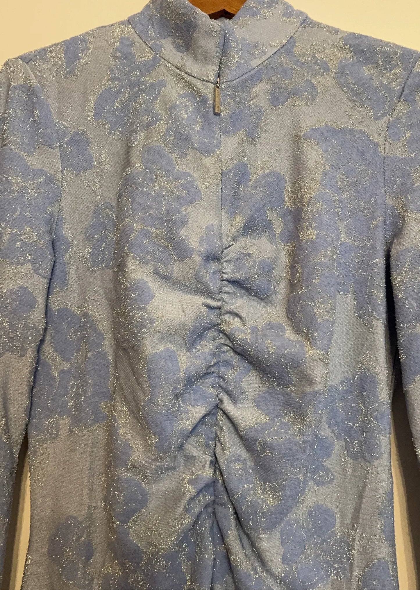 Stine Goya Freya Floral Relief Jersey Dress