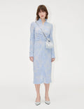 Stine Goya Freya Floral Relief Jersey Dress