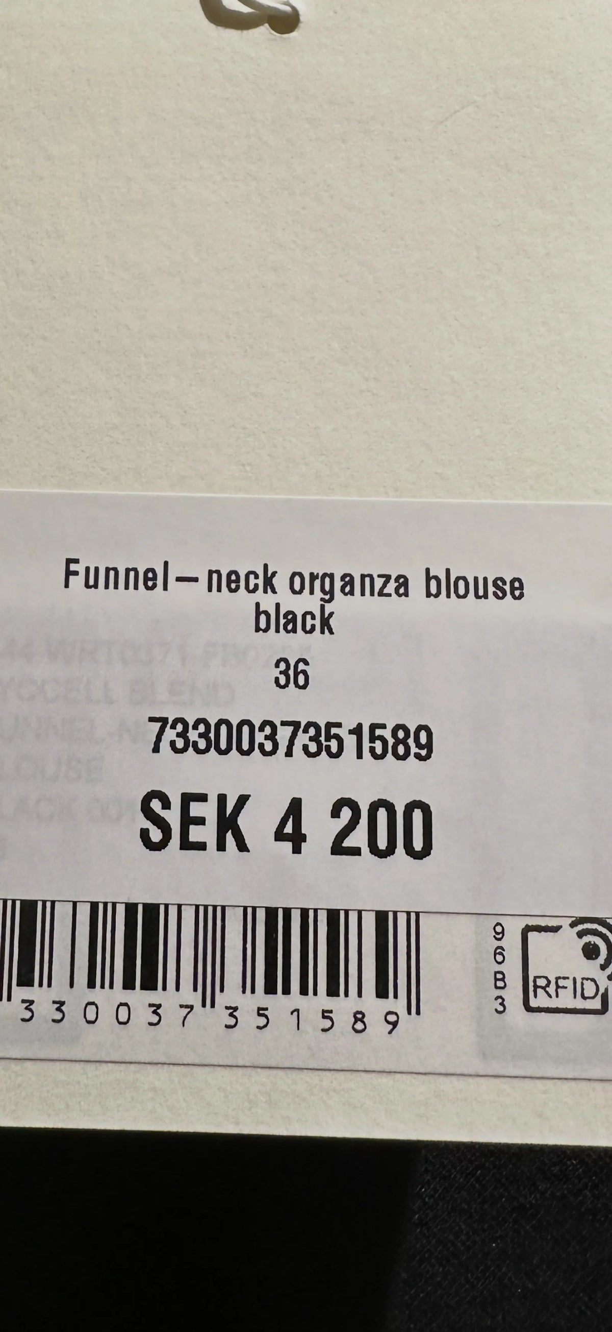 Toteme Funnel-blus NWOT
