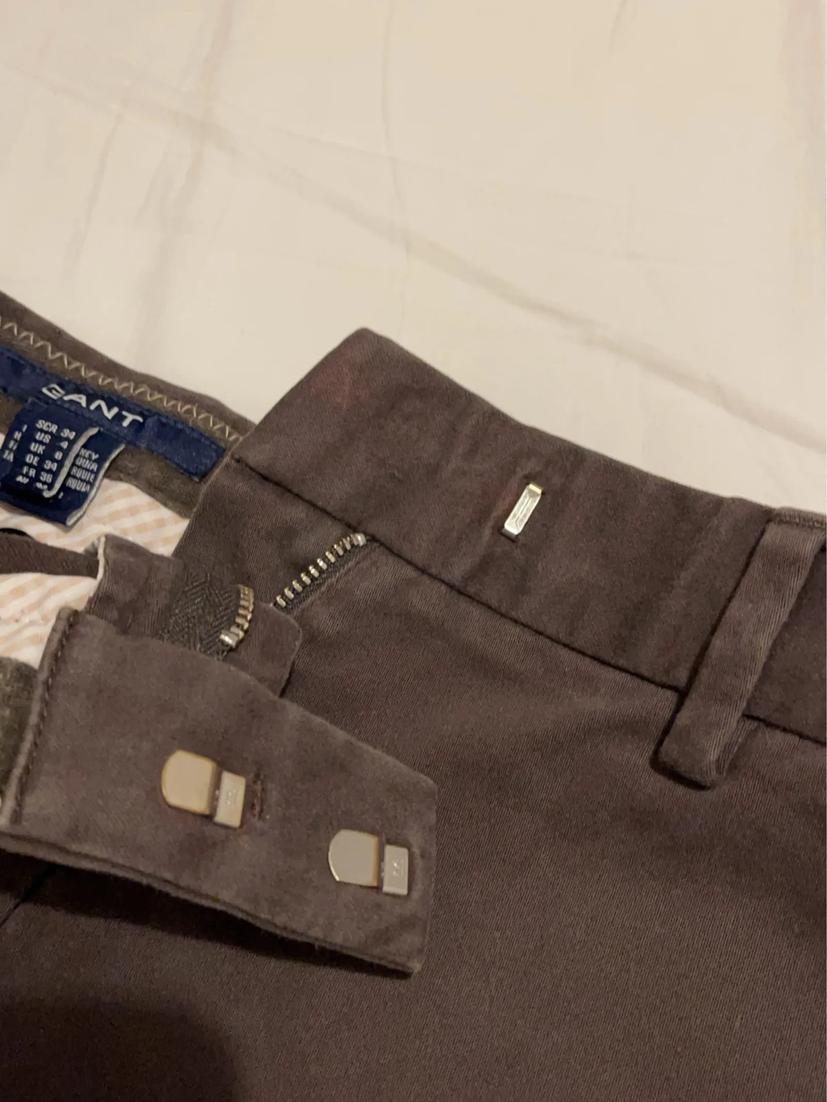 Gant Antique Dye Pleated Trousers
