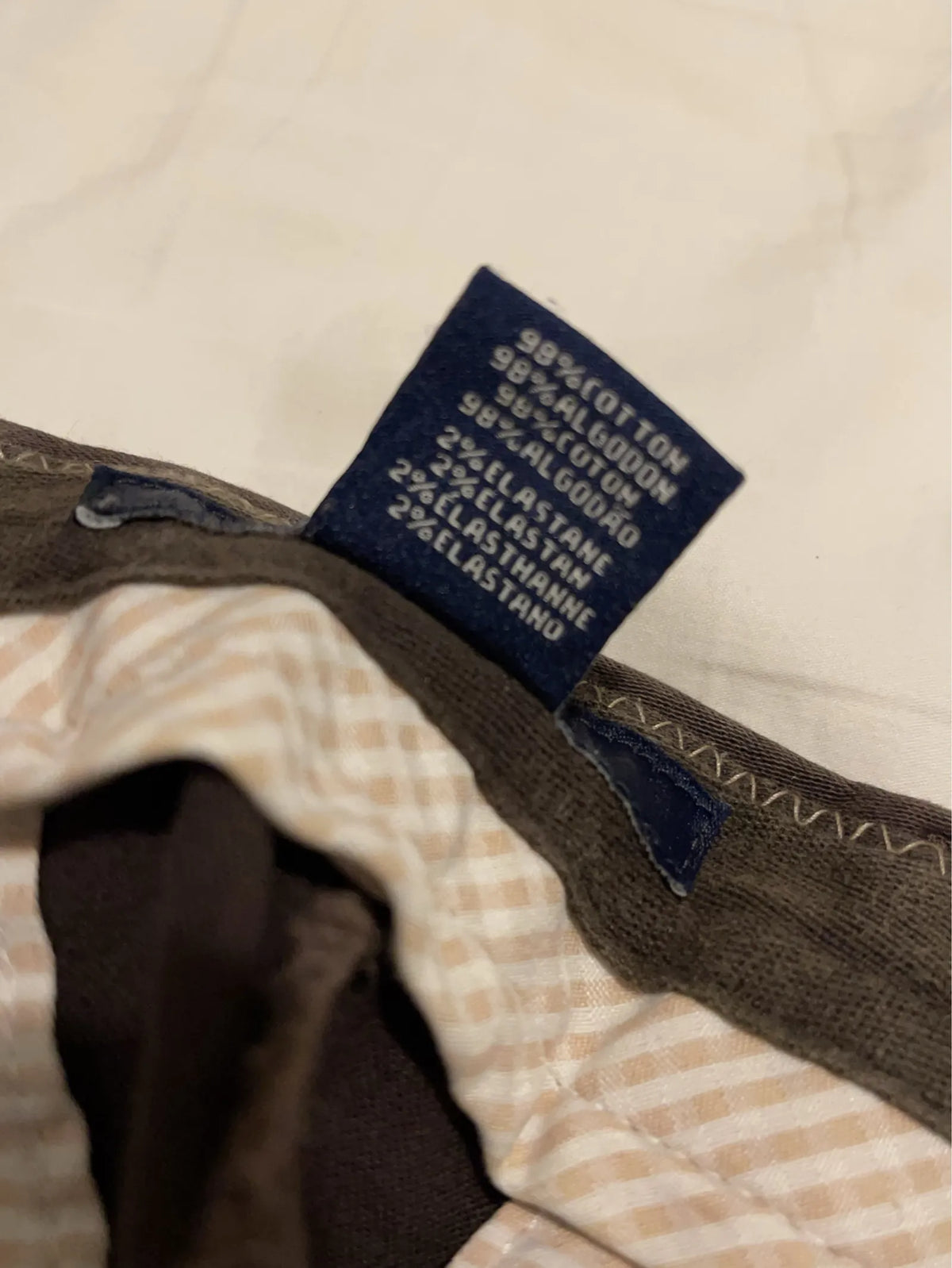 Gant Antique Dye Pleated Trousers