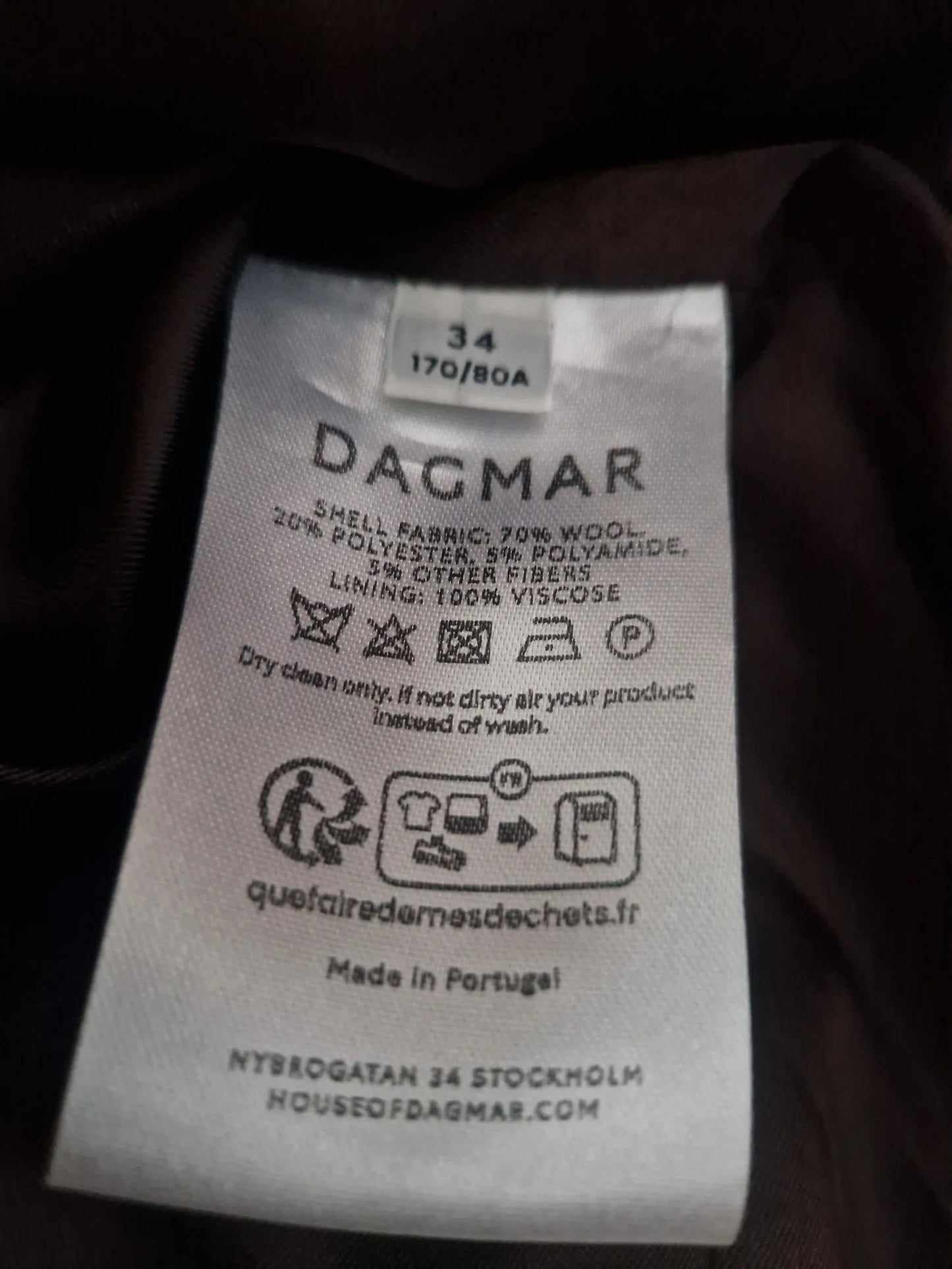 Dagmar Short Curved Jacket