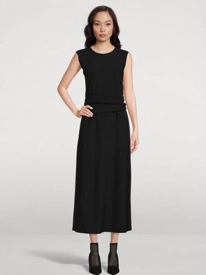 Toteme Wool Crepe Band Dress
