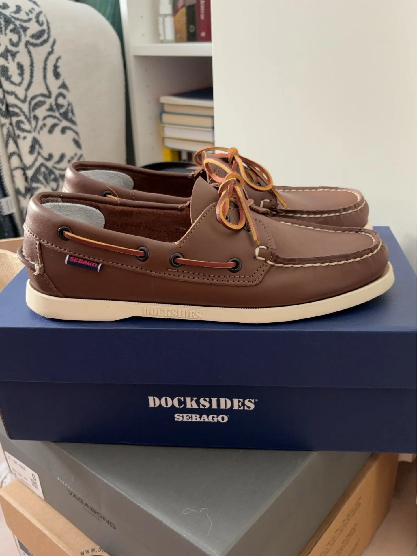 Sebago Docksides Portland-skinnloafers