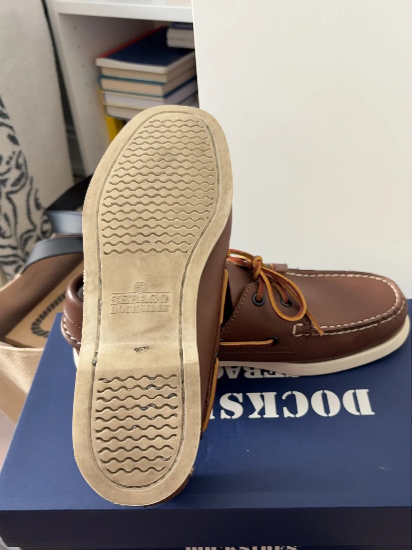 Sebago Docksides Portland-skinnloafers