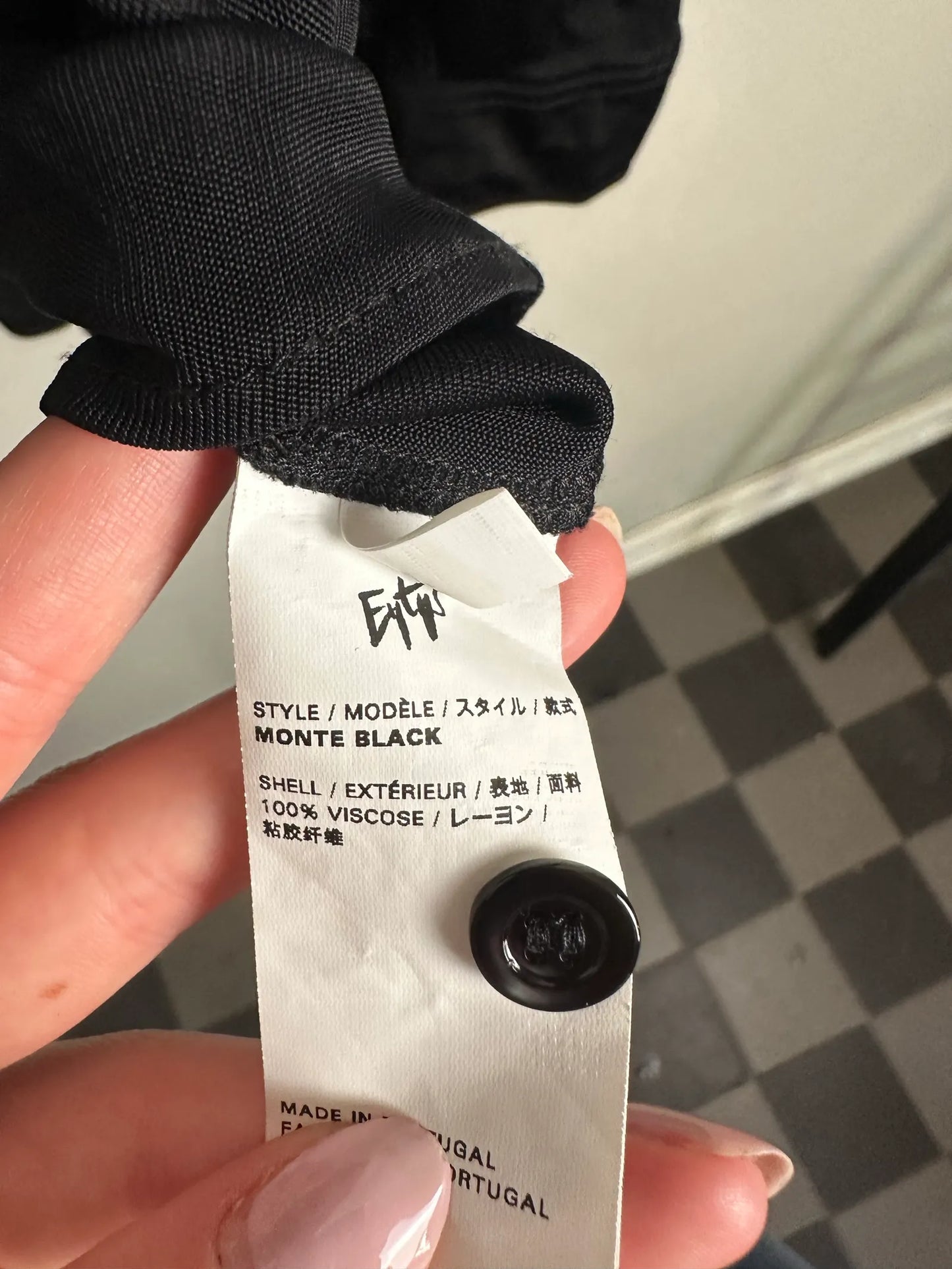 Eytys Monte Black Shirt