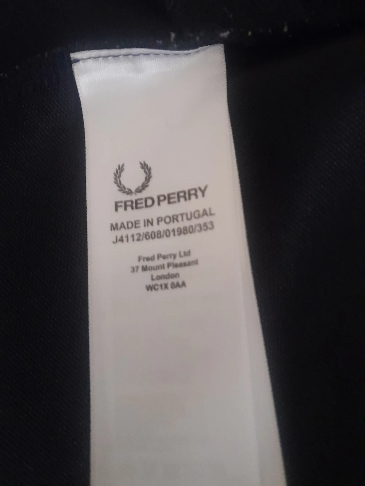 Fred Perry-fritidsjacka