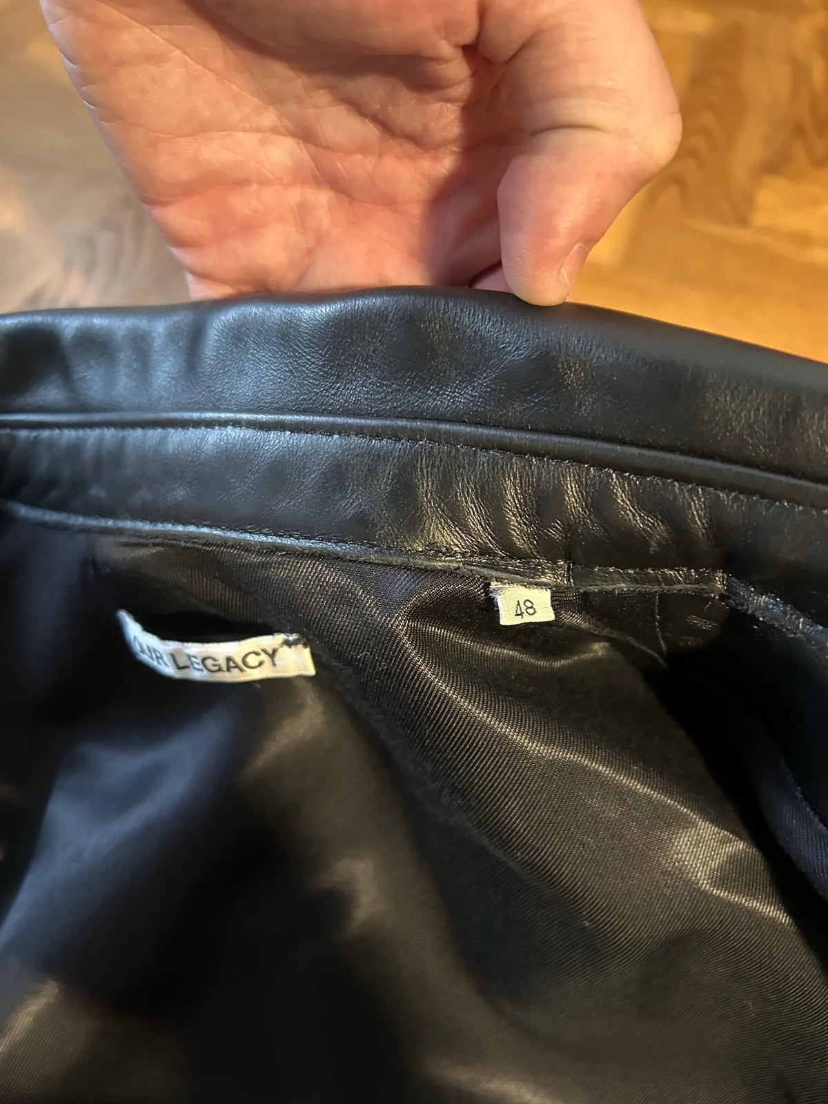 Our Legacy Leather jacket