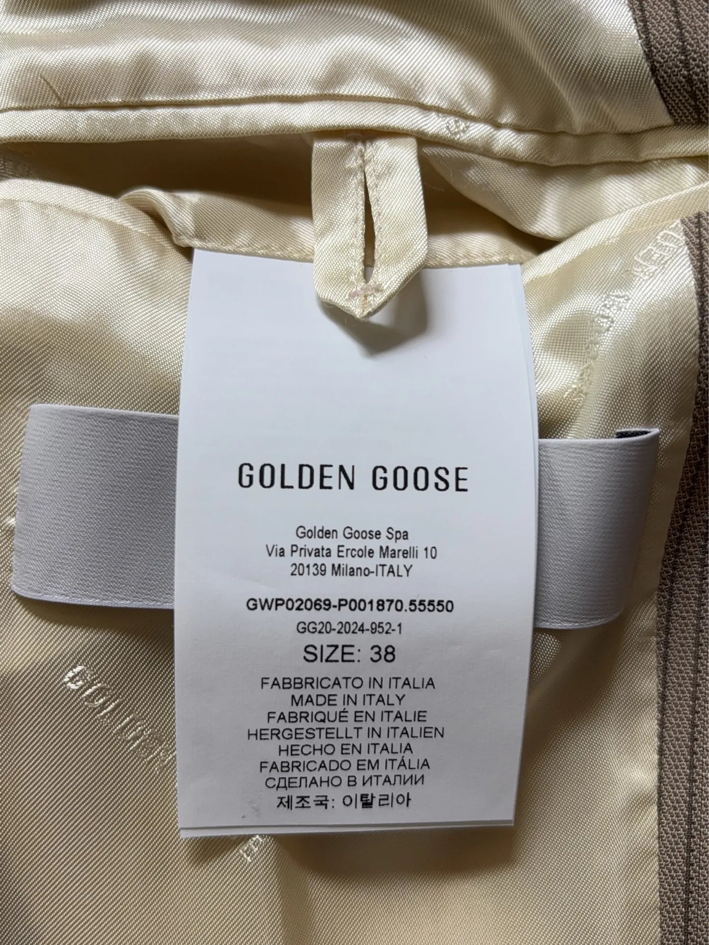 Golden Goose Oversized Maia-kavaj NWT