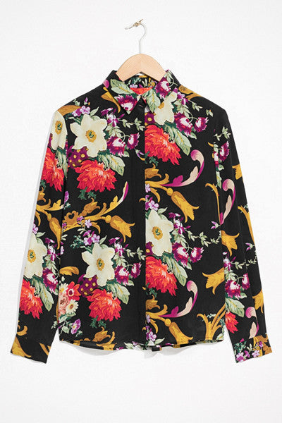 & Other Stories-sidenskjorta