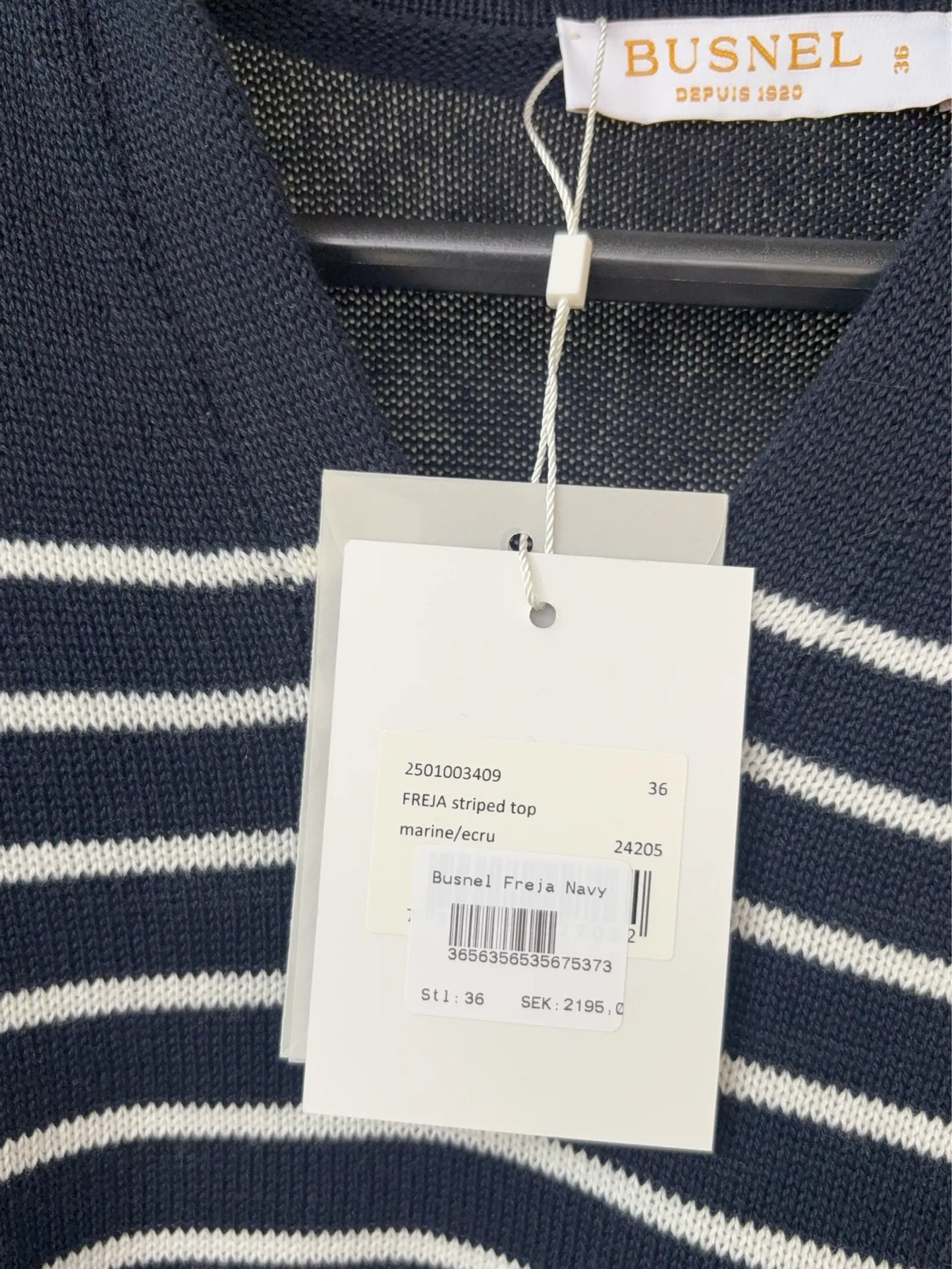 Busnel Freya Striped-tröja NWT