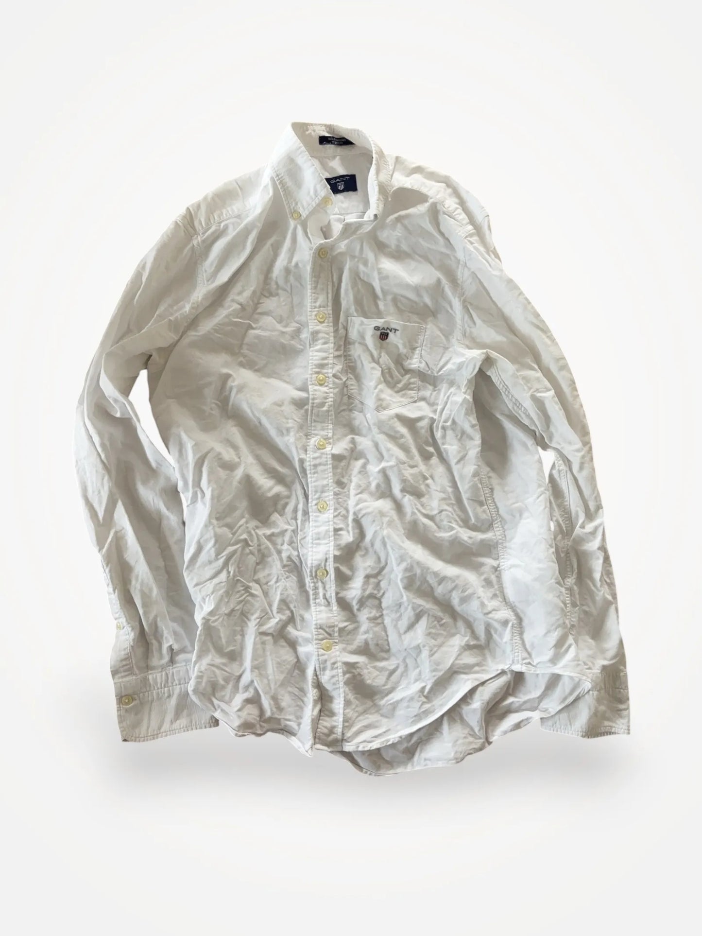Gant Solid Oxford Regular Fit-skjorta
