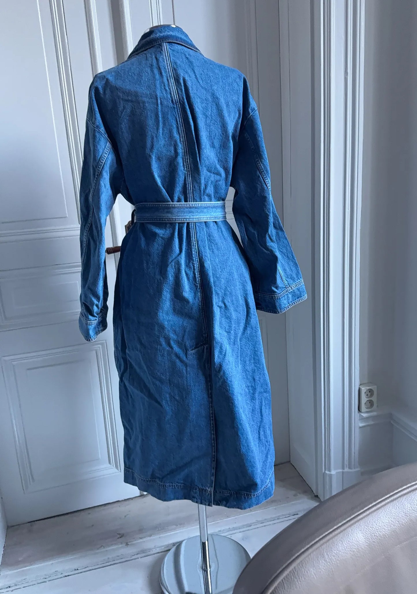 Teurn Studios Denim Trenchcoat