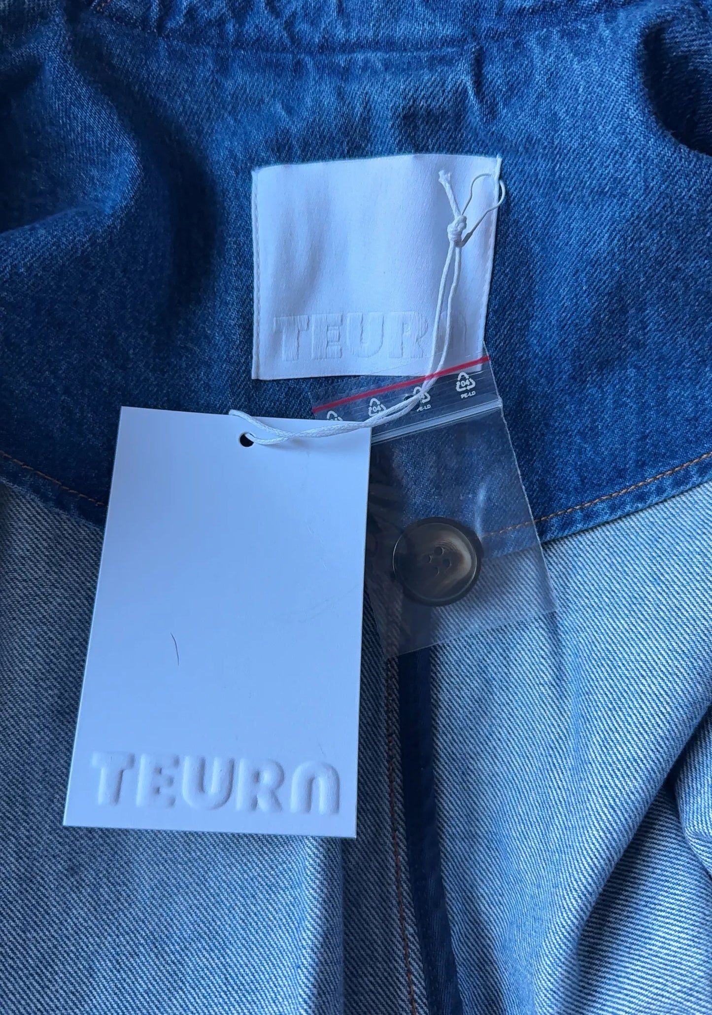 Teurn Studios Denim Trenchcoat