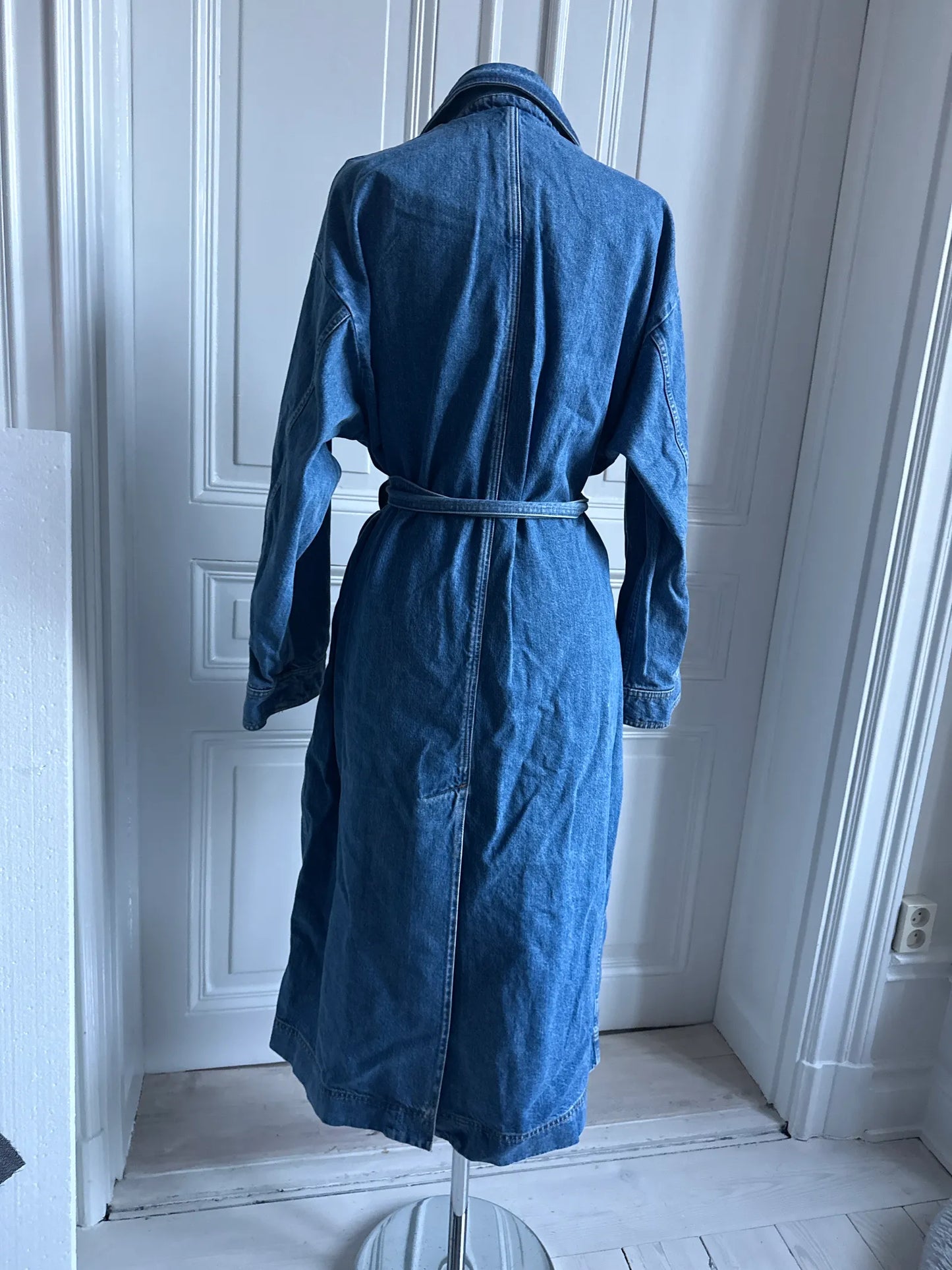 Teurn Studios Denim Trenchcoat
