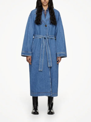 Teurn Studios Denim Trenchcoat