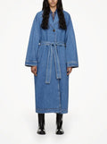 Teurn Studios Denim Trenchcoat