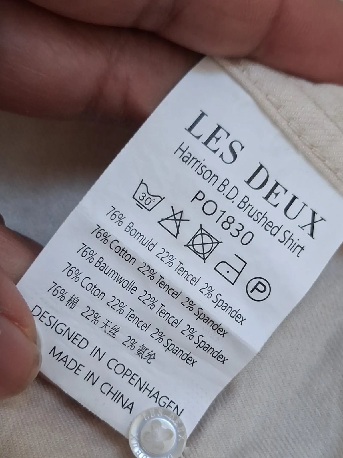 Les Deux-skjorta