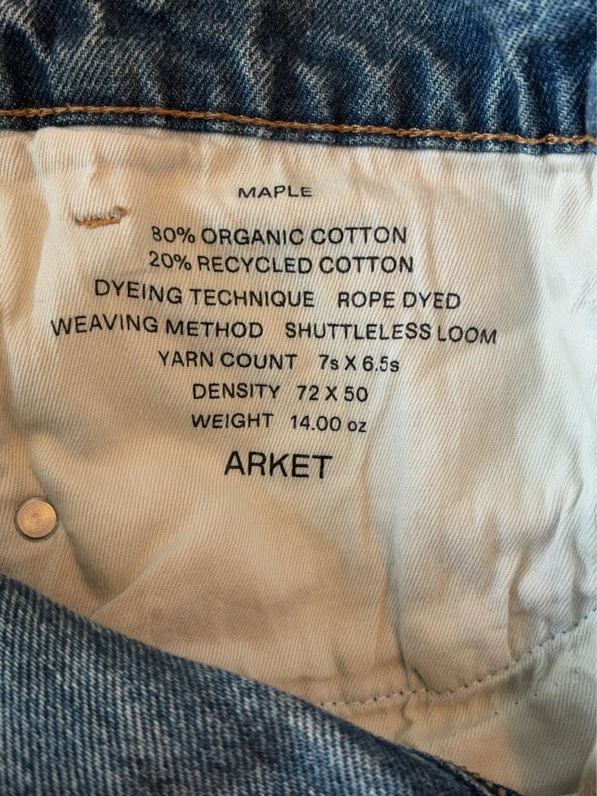 Arket Maple-jeans NWT