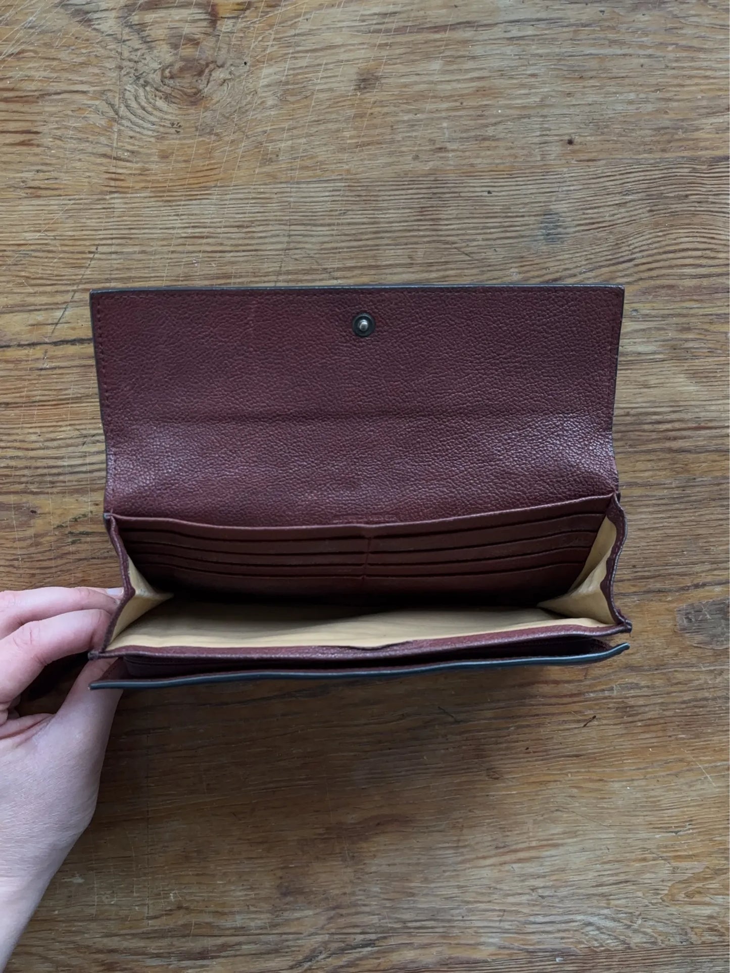 Bottega Veneta-skinnplånbok