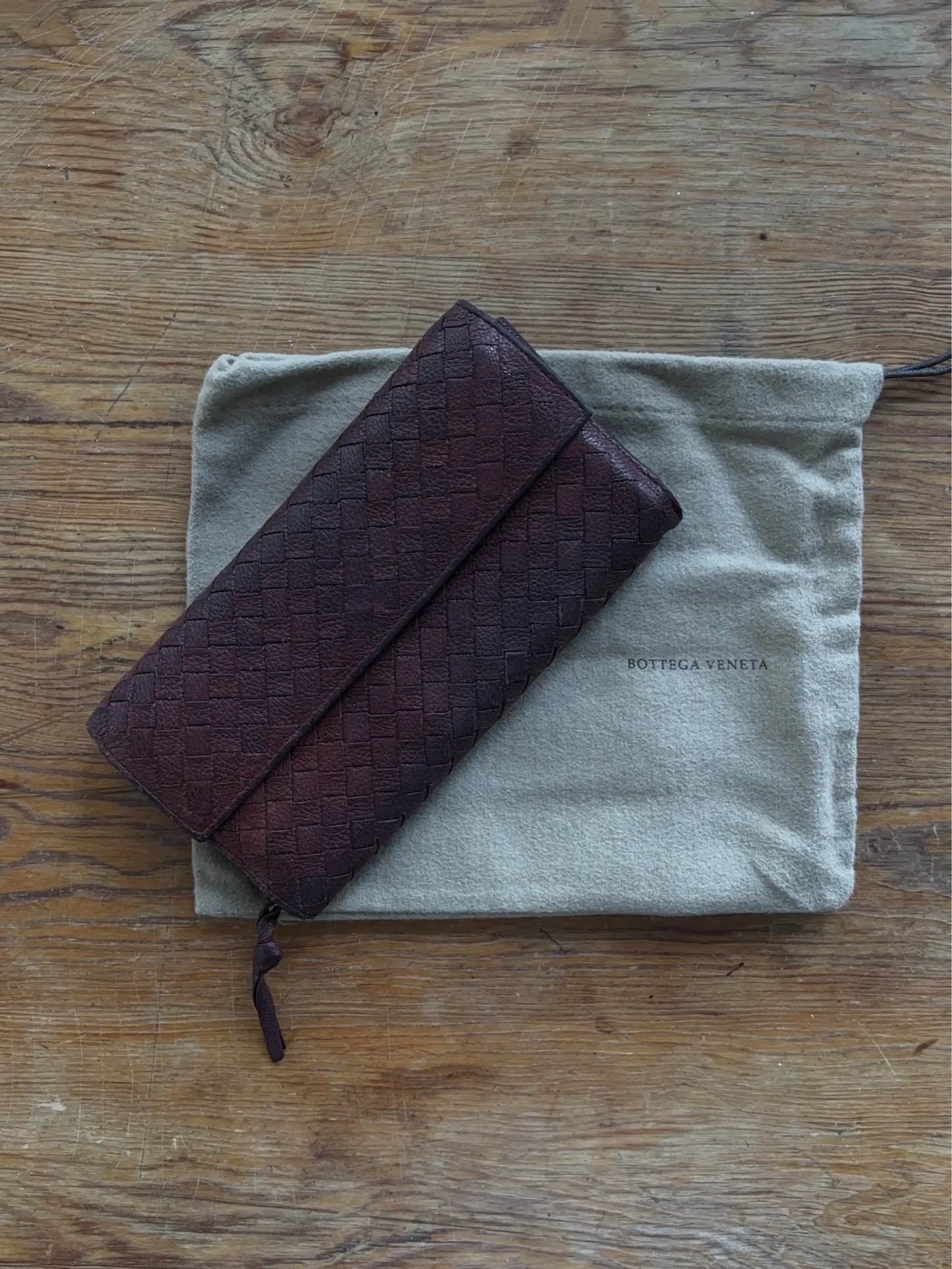 Bottega Veneta-skinnplånbok
