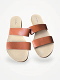 & Other Stories Läderslides-skinnsandaler