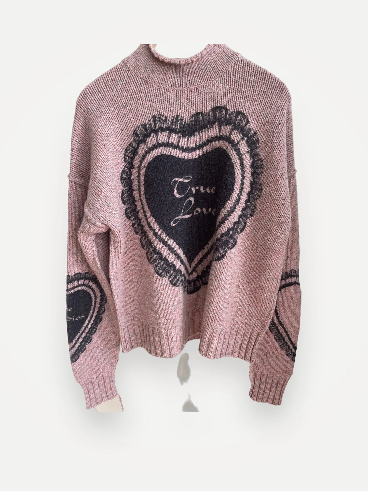 Acne Studios Printed Wool Blend Sweater
