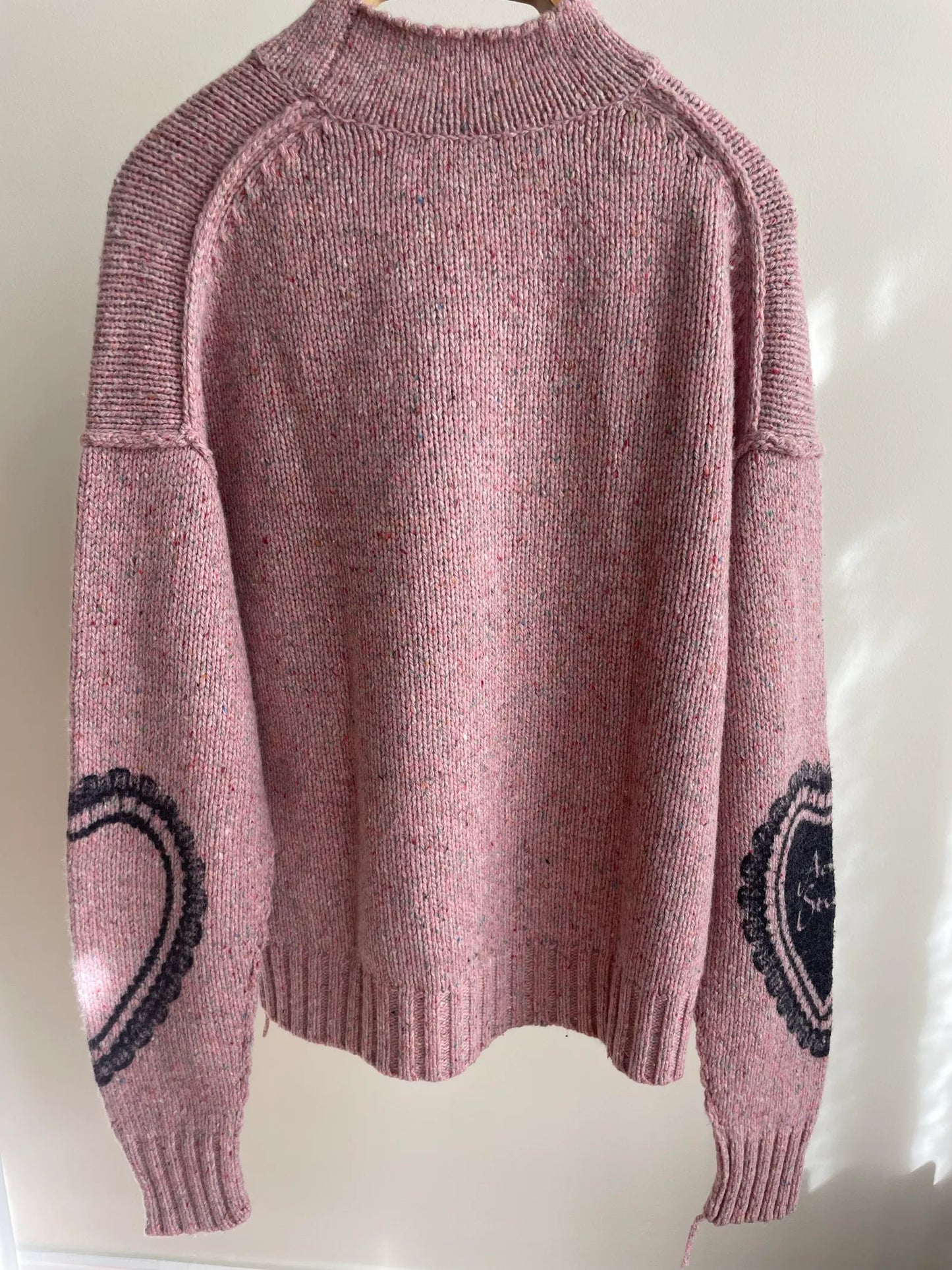 Acne Studios Printed Wool Blend Sweater