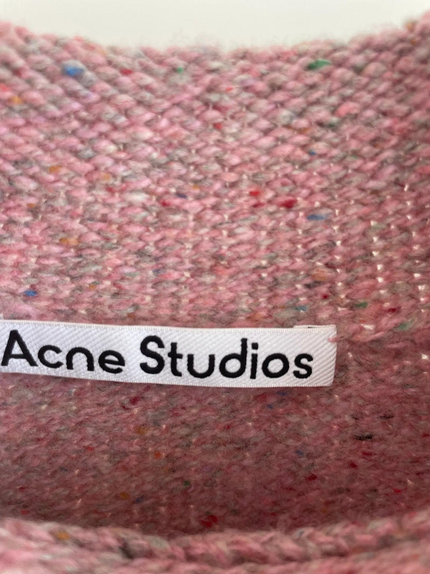 Acne Studios Printed Wool Blend Sweater