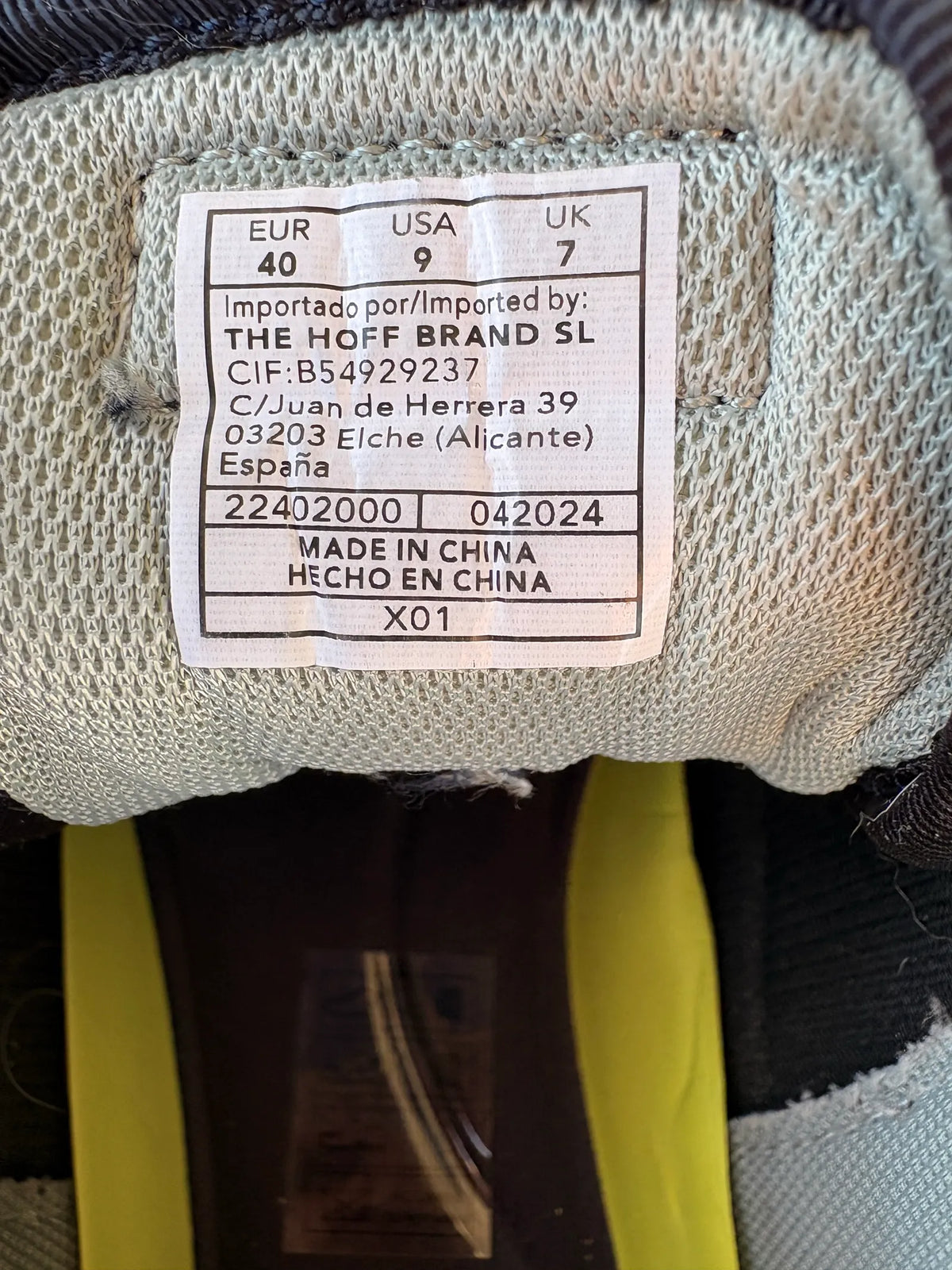 Hoff Milano-skinnsneakers