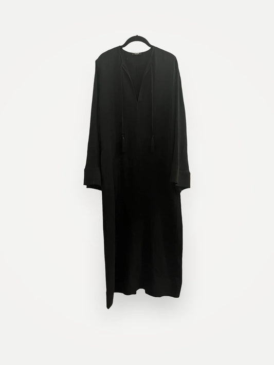 Massimo Dutti 100% Linen Midi-linneklänning NWOT