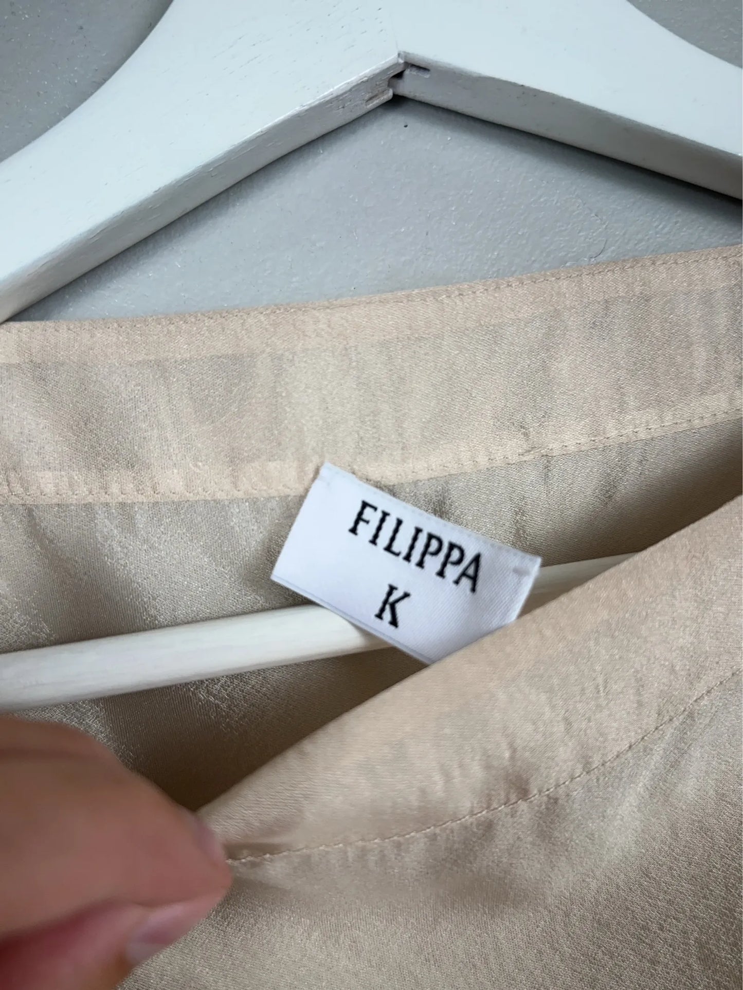 Filippa K Sheer Tee-blus