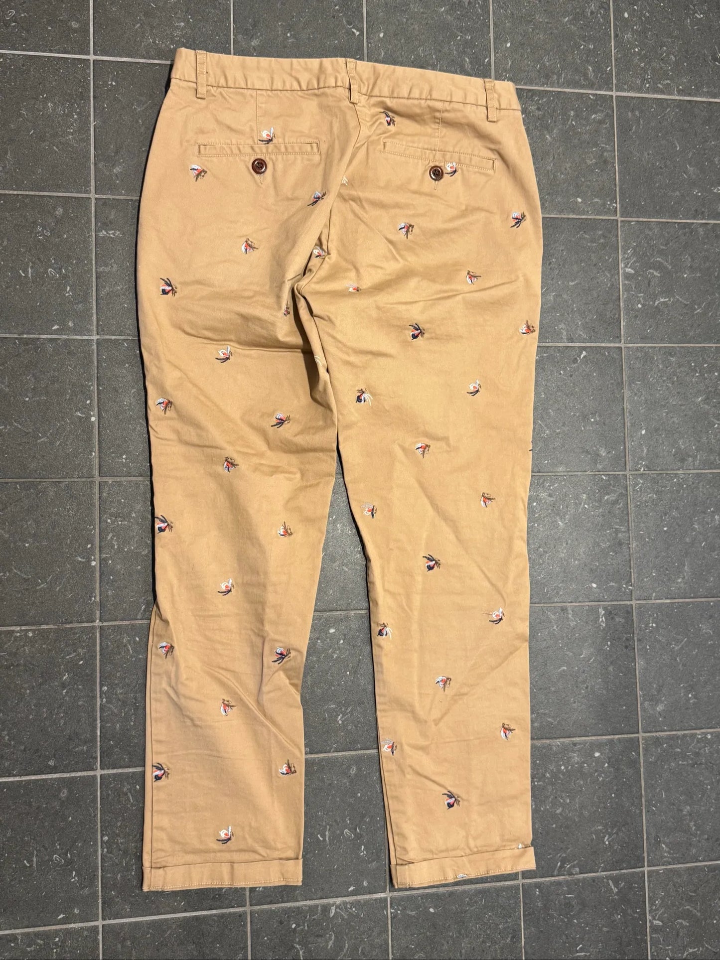 Gant Embroidered Classic-byxor NWOT