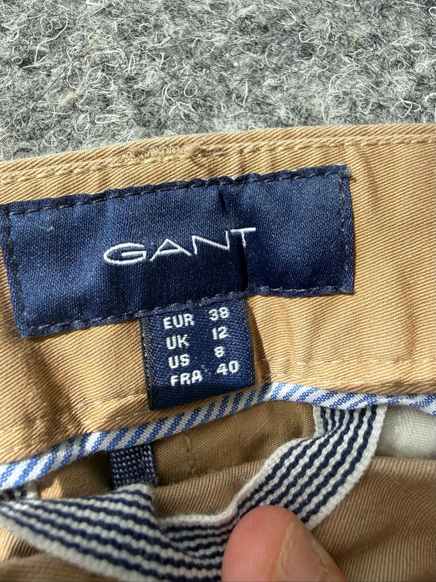 Gant Embroidered Classic-byxor NWOT